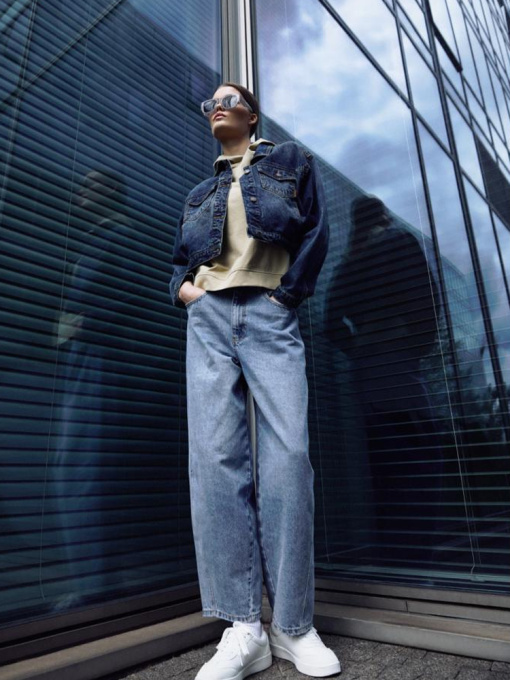 Джинсовая куртка DIVERSE модель 10045089 Фото