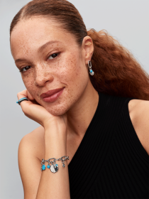 З камінням PANDORA модель 193828C01 Фото