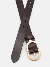 Ремінь Borsa Leather модель Cv1ZK-105goldbrown Фото