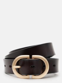 Ремінь Borsa Leather модель Cv1ZK-105goldbrown Ремінь Borsa Leather модель Cv1ZK-105goldbrown Фото