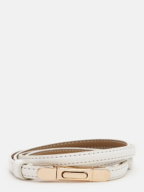 Ремінь Borsa Leather модель Cv1zk-163w-white Фото