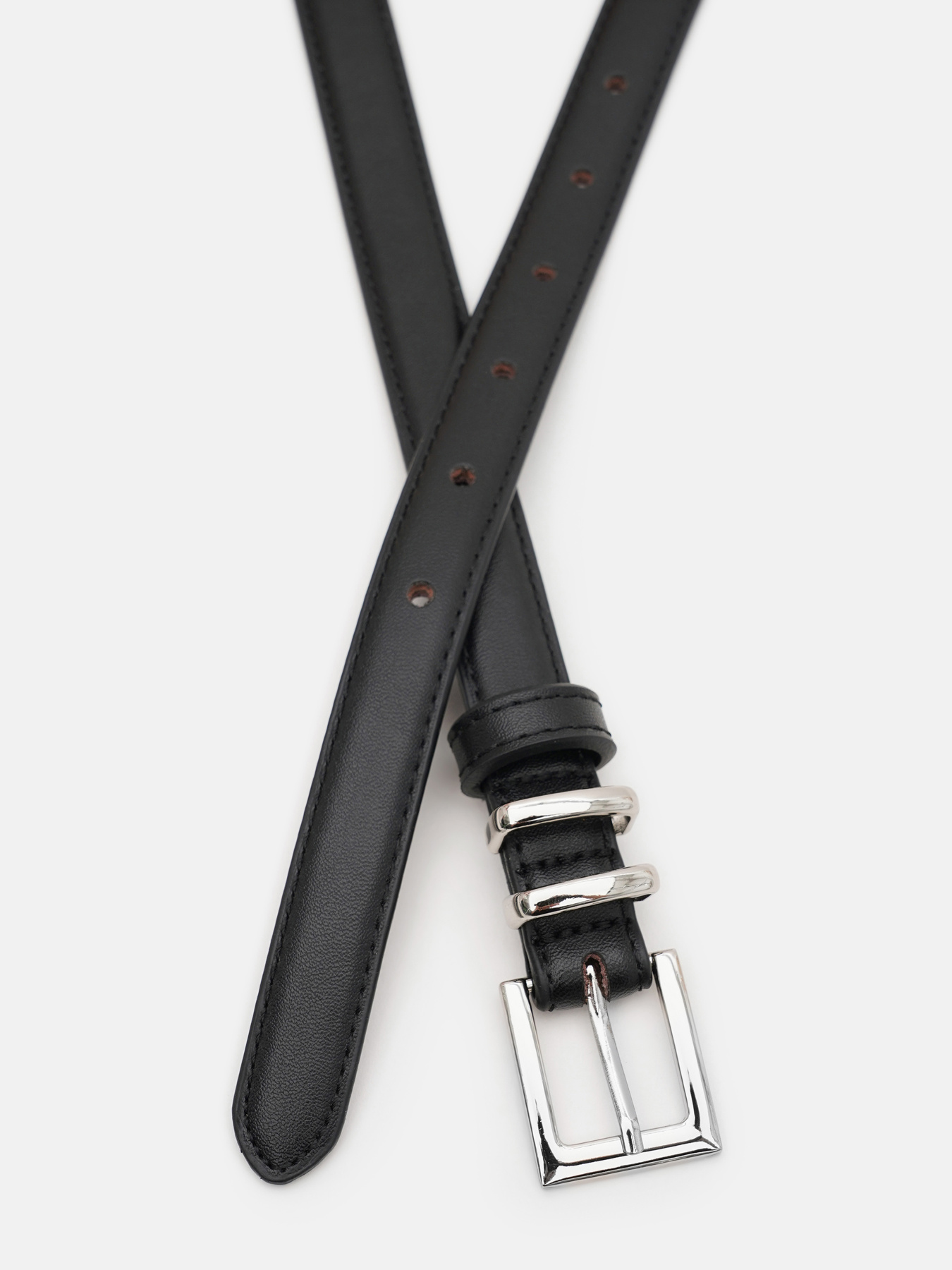 Ремінь Borsa Leather модель Cv1zk-151bl-black Фото