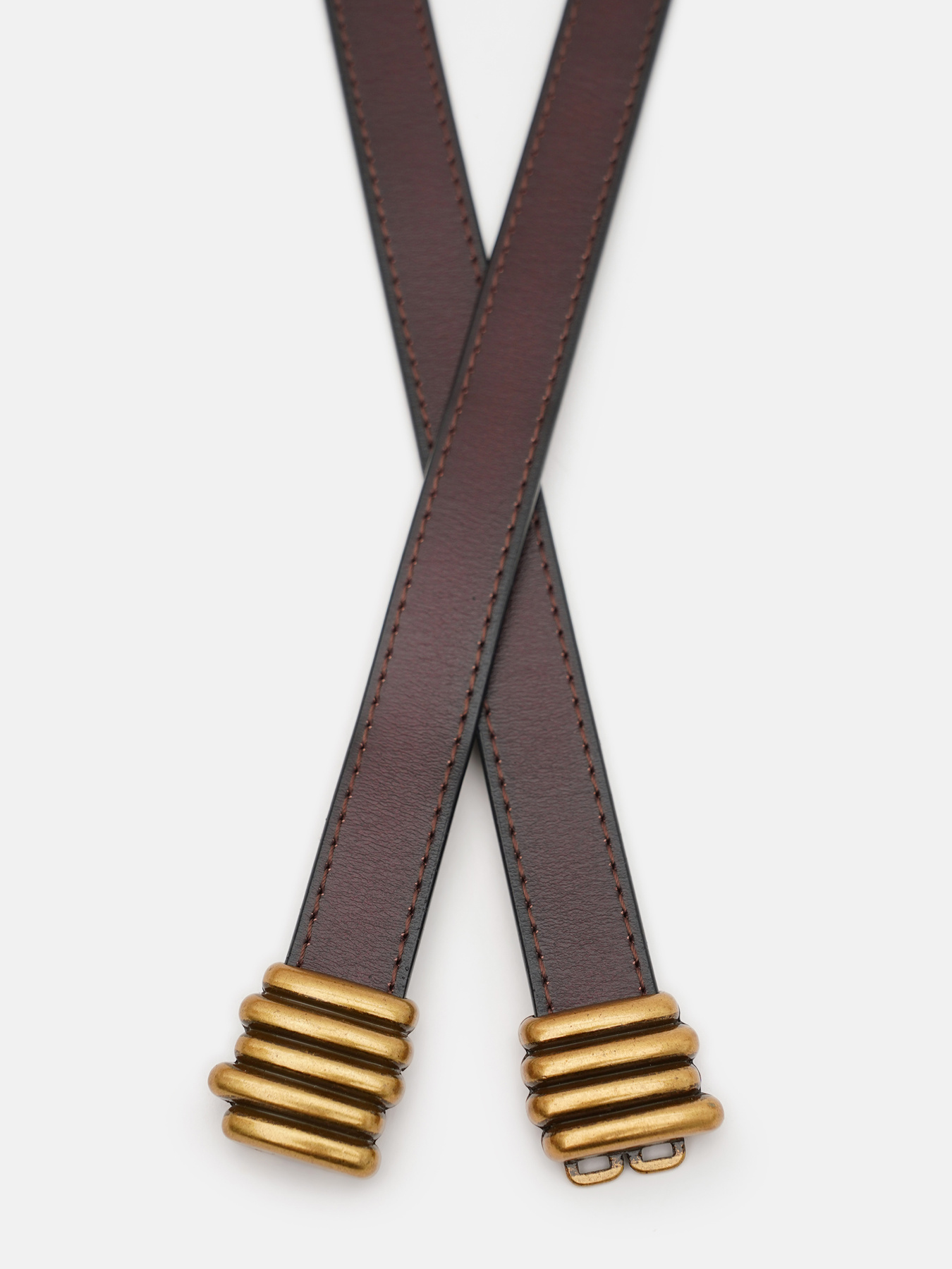 Ремень Borsa Leather модель Cv1zk-111br-brown Фото