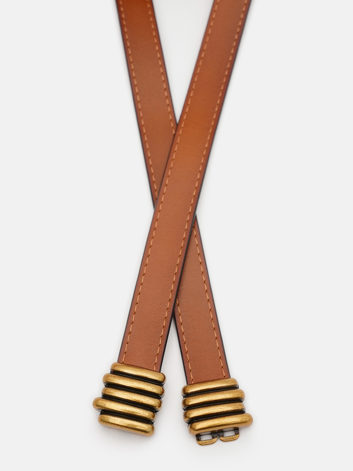 Ремінь Borsa Leather модель Cv1zk-111gin-ginger Фото