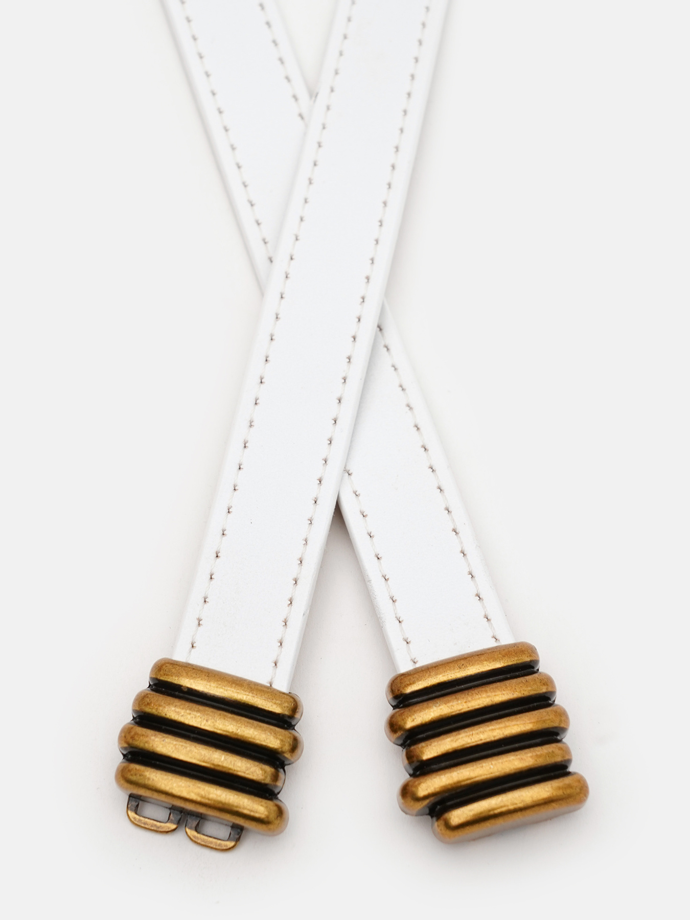 Ремень Borsa Leather модель Cv1zk-111w-white Фото