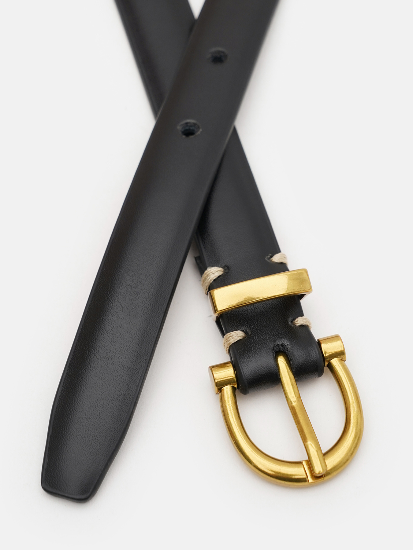 Ремень Borsa Leather модель Cv1zk-153bl-black Фото