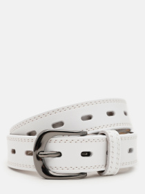 Ремень Borsa Leather модель Cv1zk-049w-white Фото