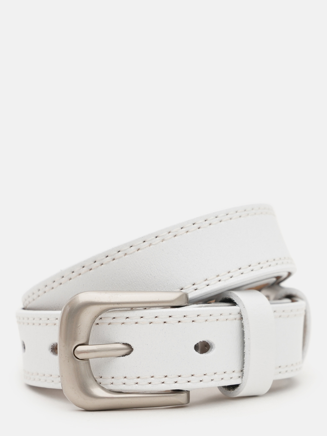 Ремінь Borsa Leather модель Cv1zk-046w-white Фото