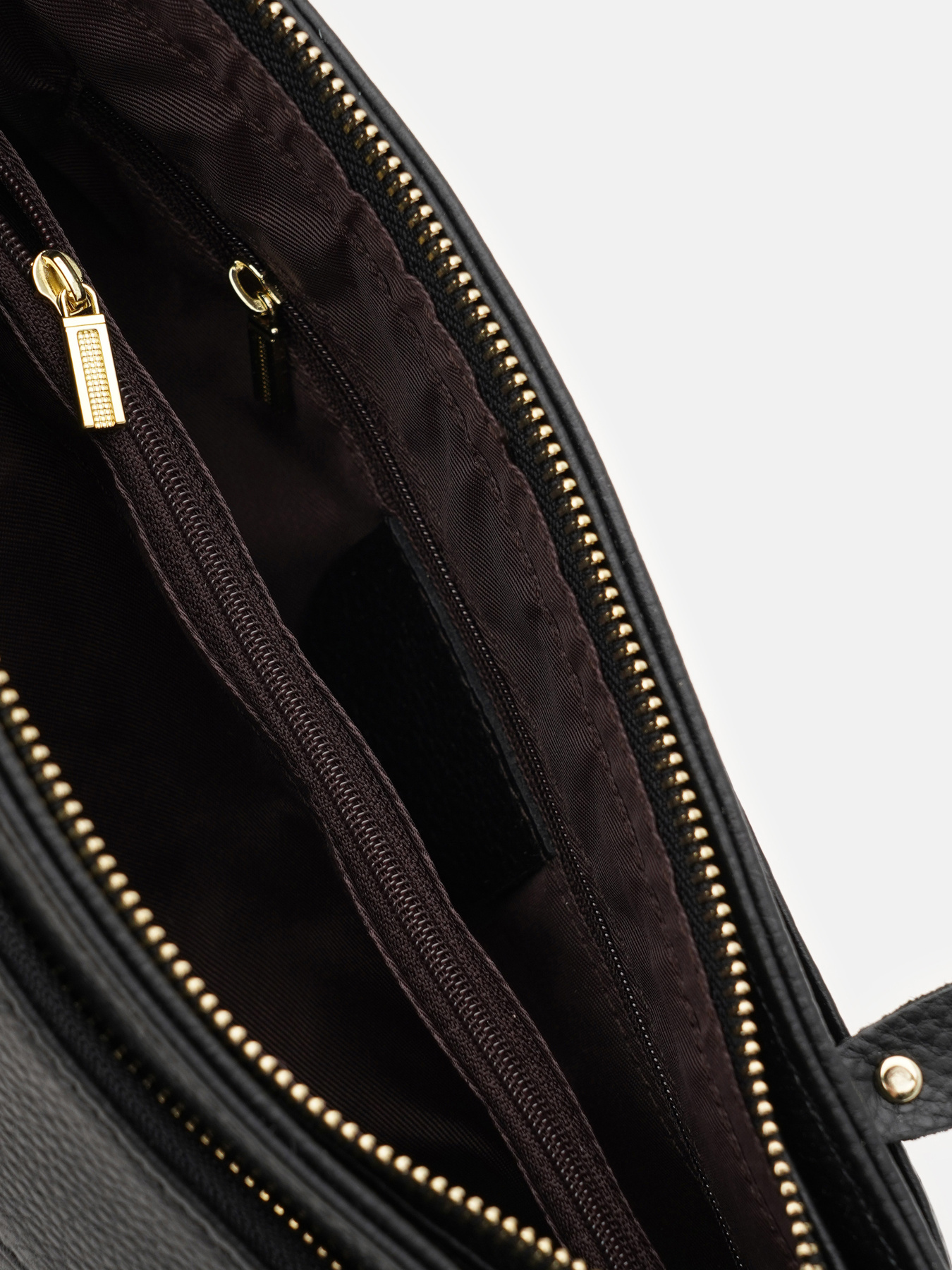 Сумка Borsa Leather модель K1651bl-black Фото