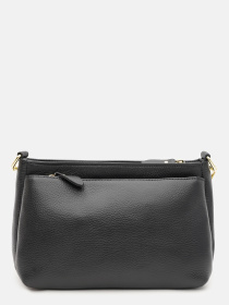 Сумка Borsa Leather модель K1651bl-black Фото