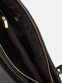 Сумка Borsa Leather модель K1651bl-black Фото