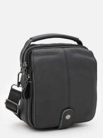 Мессенджер Borsa Leather модель K14081bl-black Фото