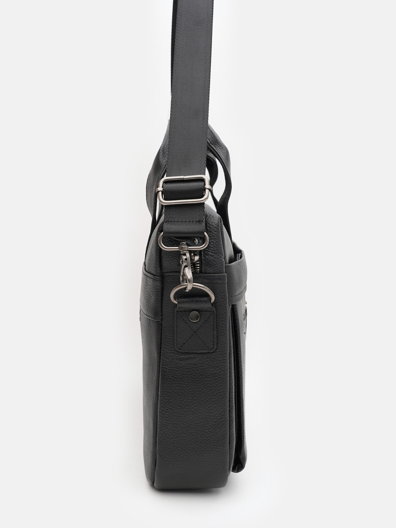 Сумка для ноутбука Borsa Leather модель k19006bl-black Фото