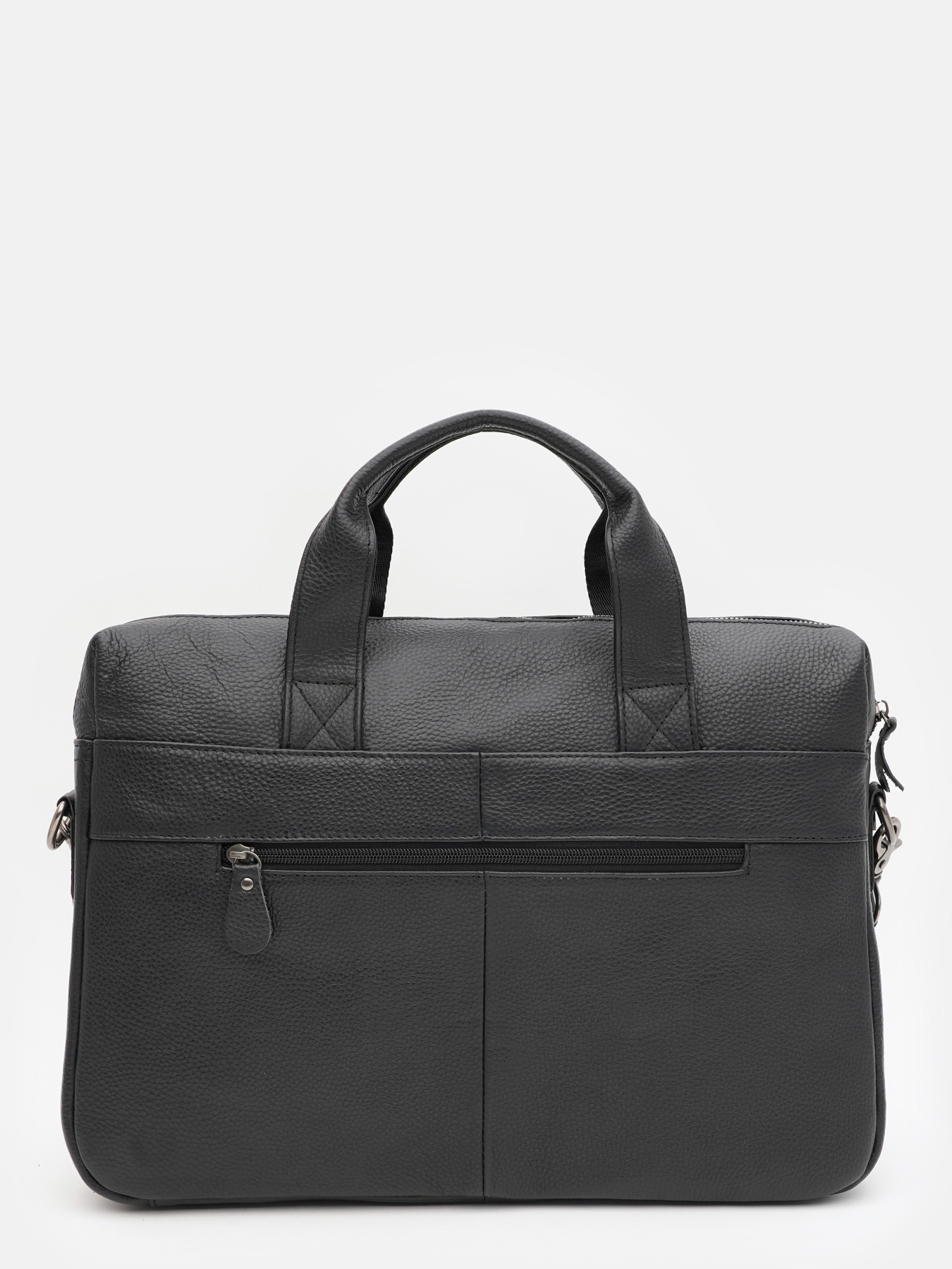 Сумка для ноутбука Borsa Leather модель k19006bl-black Фото