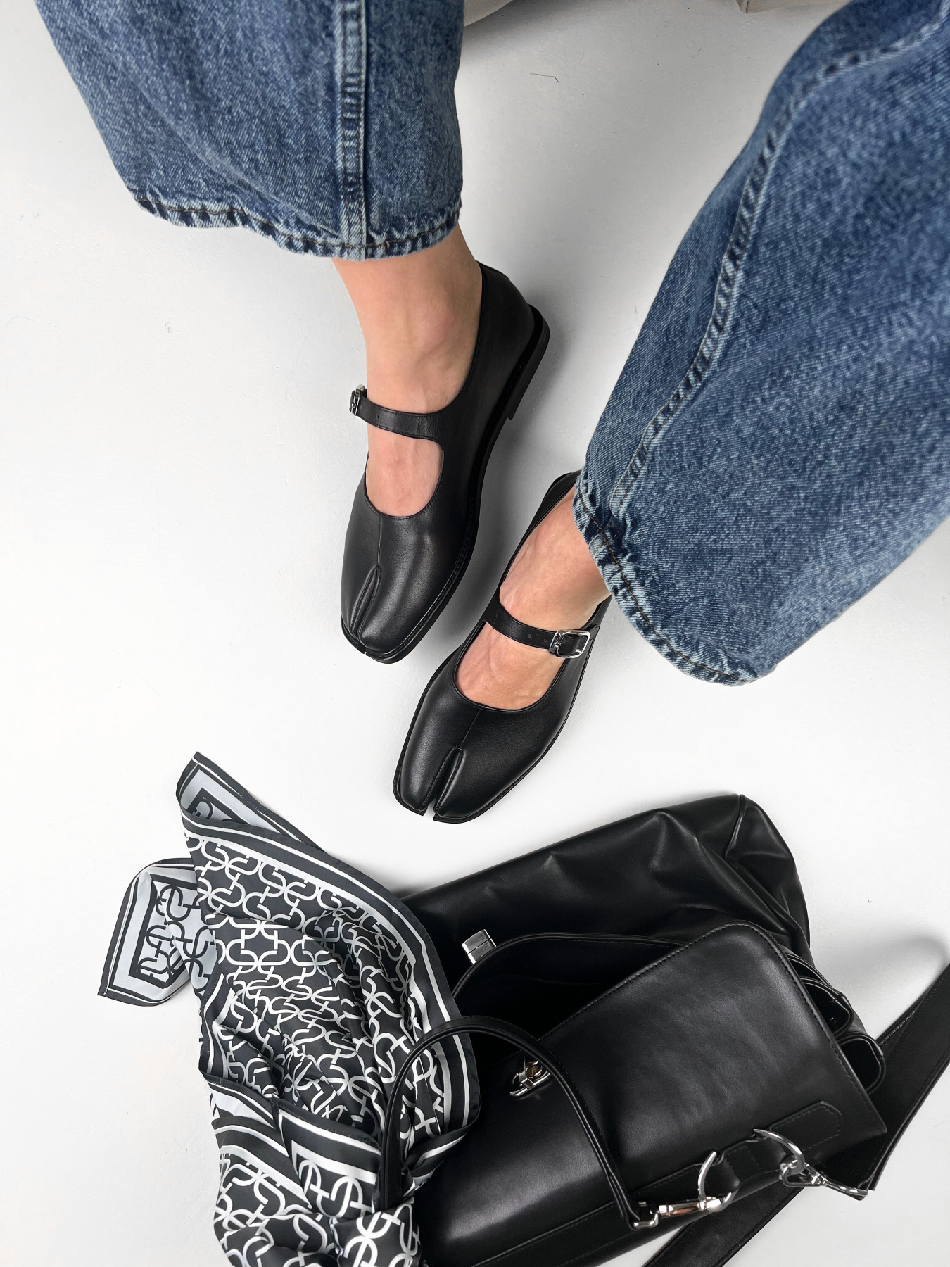 Балетки Emmelie Delage Tabi модель TABI 01 Фото