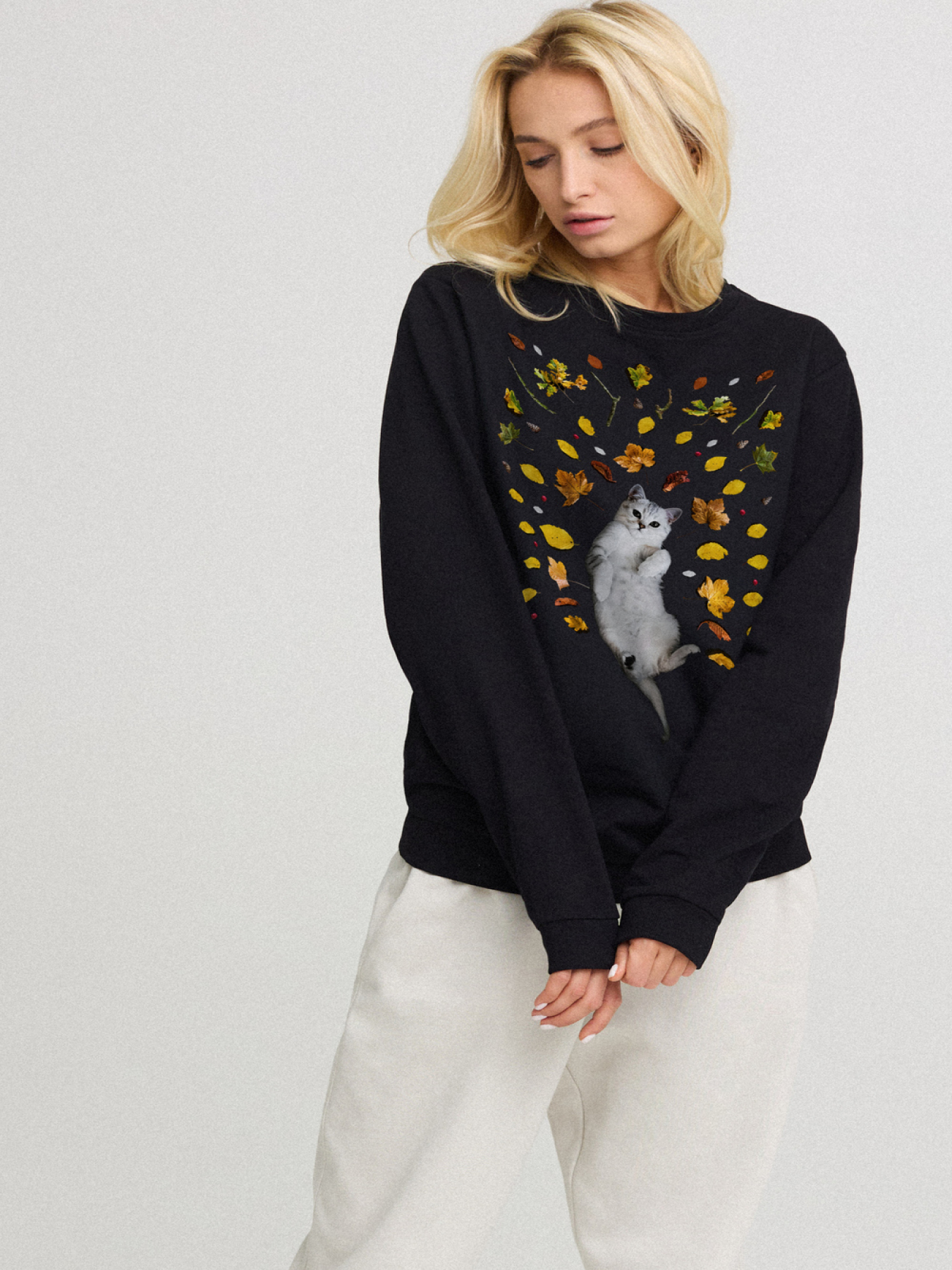 Світшот YAPPI модель BSWB30001 Фото