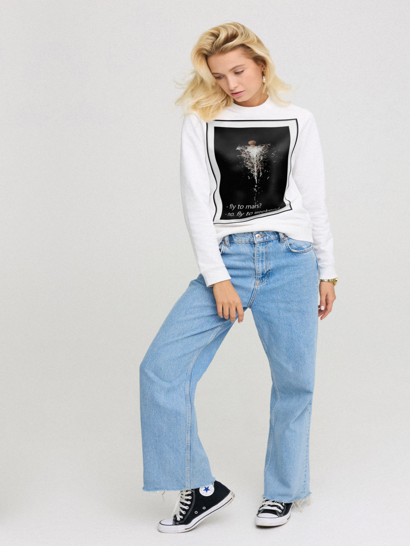 Світшот YAPPI модель BSWW10008 Фото