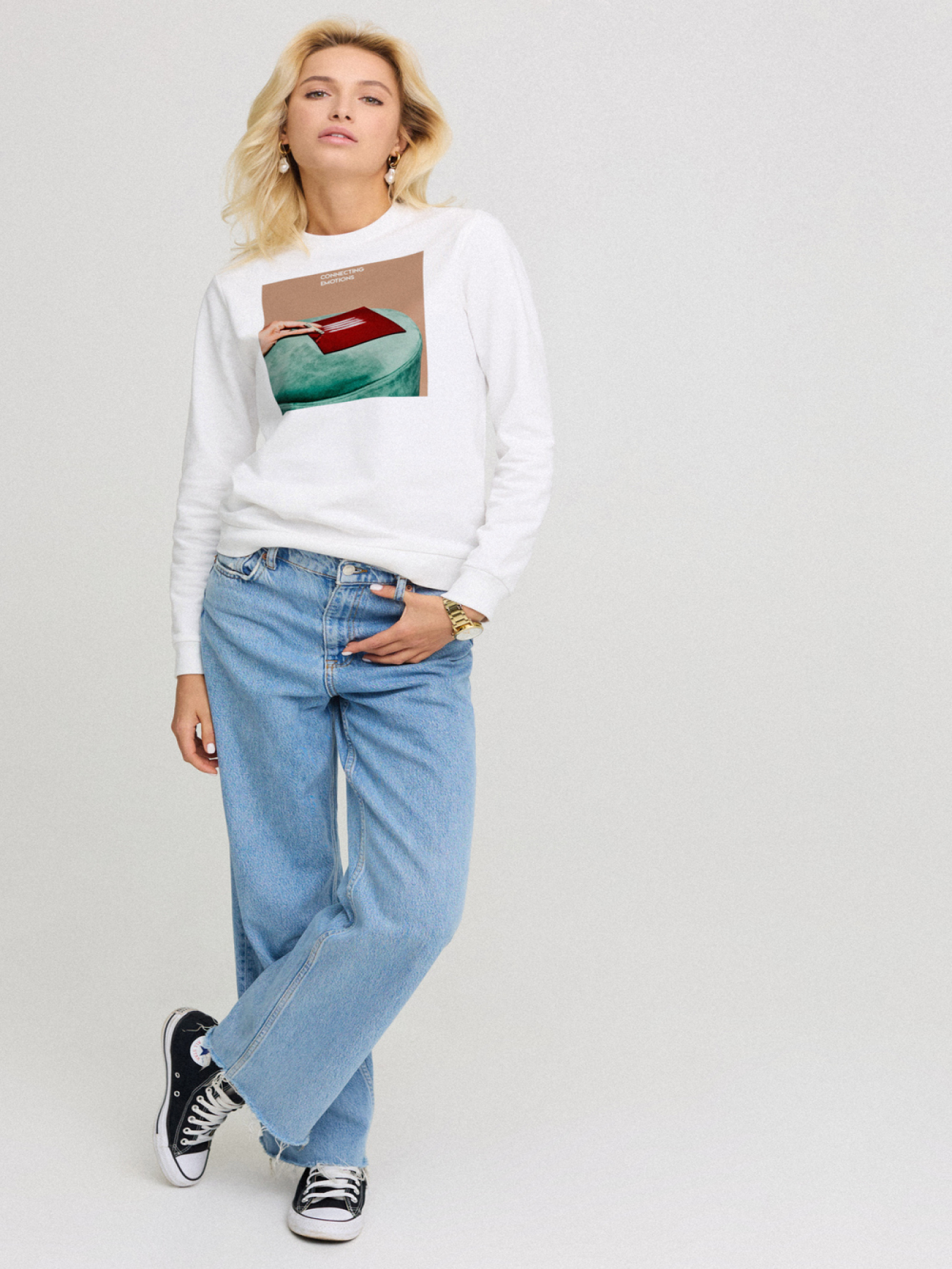 Свитшот YAPPI модель BSWW10007 Фото