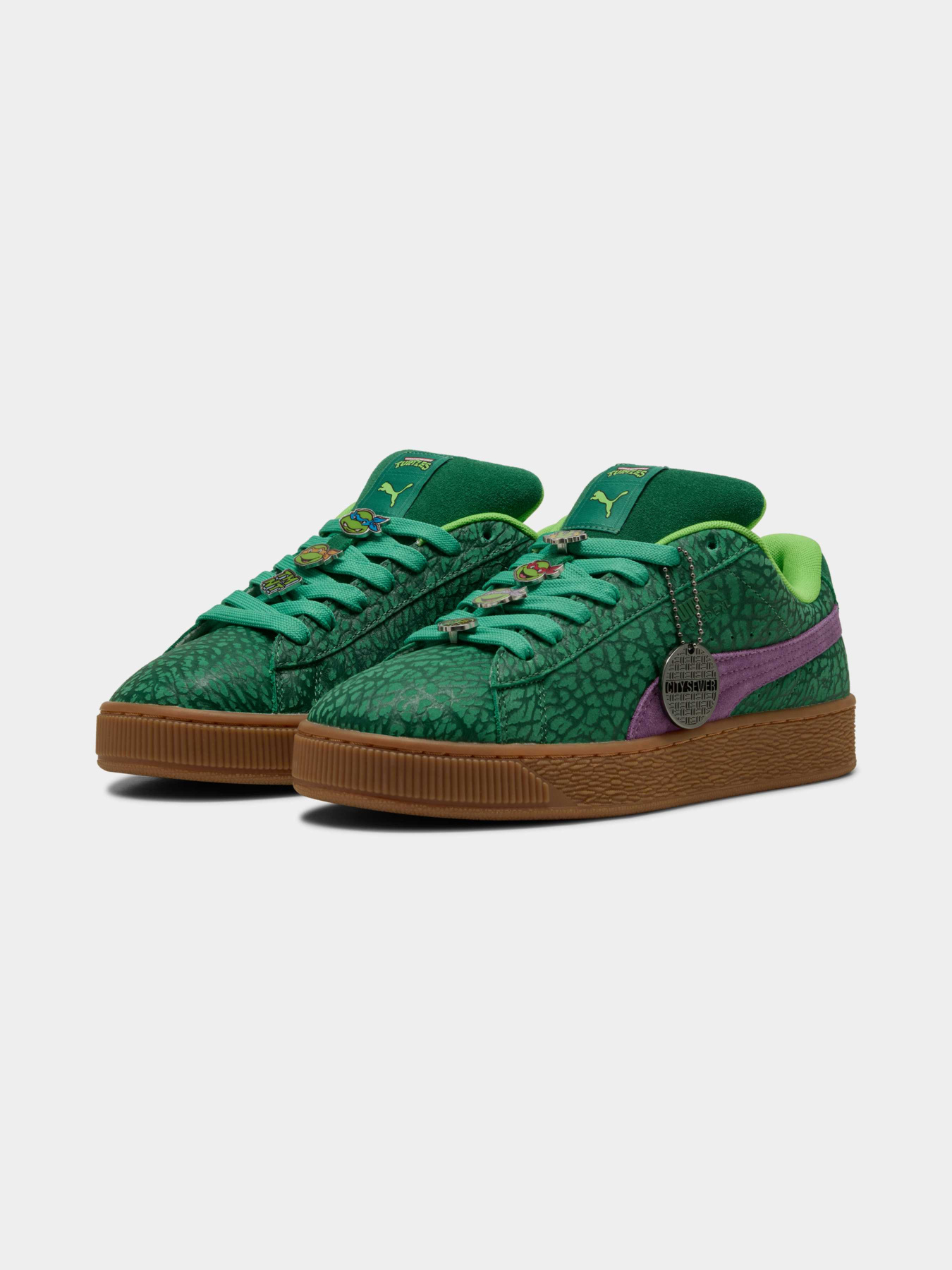 Кеды низкие PUMA Suede Xl Tmnt модель 401304 Фото
