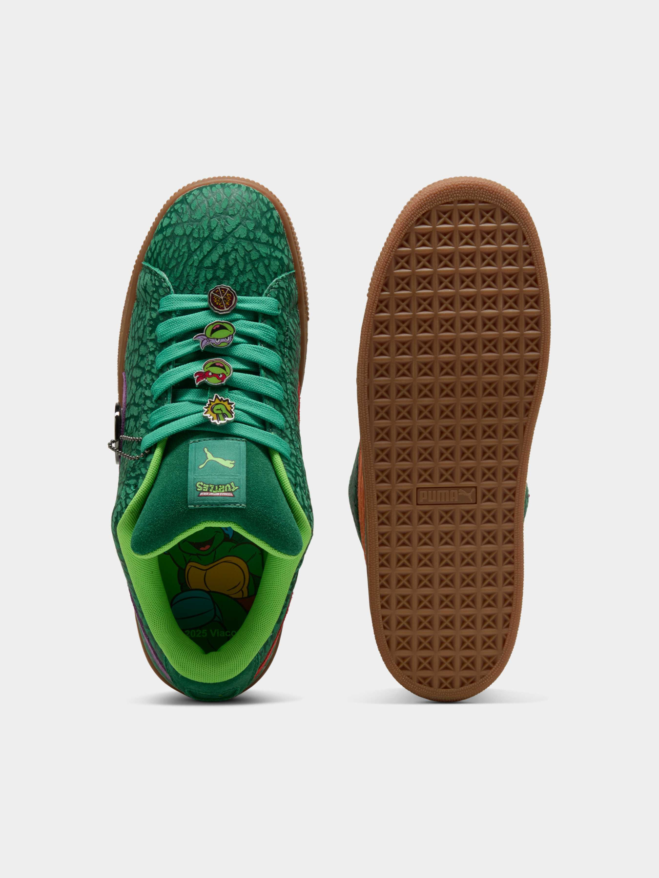 Кеды низкие PUMA Suede Xl Tmnt модель 401304 Фото