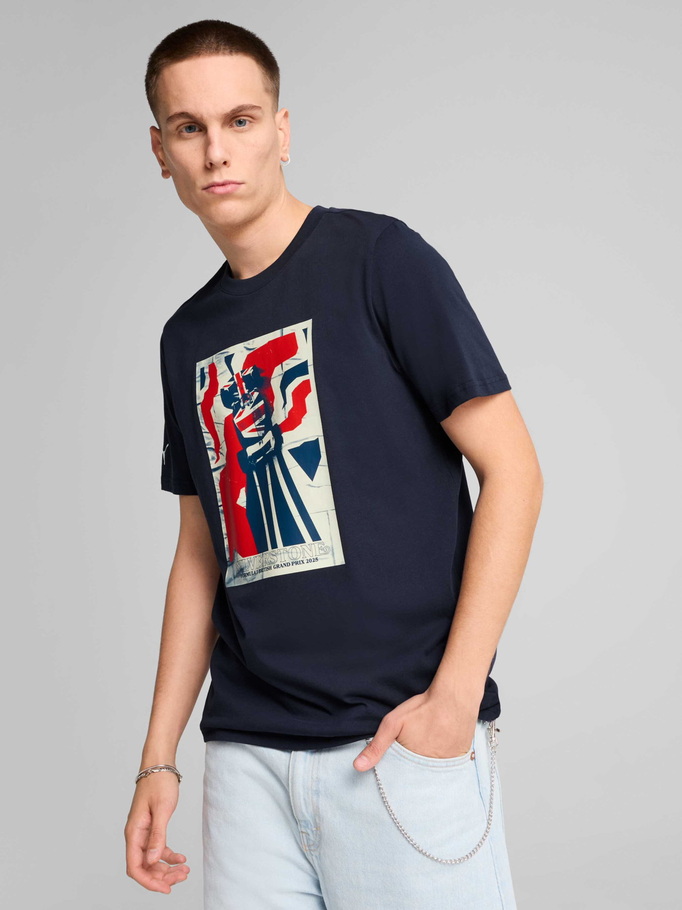 Футболка PUMA F1 Great Britain Tee модель 630177 Фото