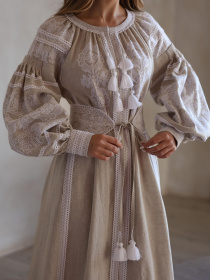 Вишита сукня Golden Trinity модель Pan01 Фото