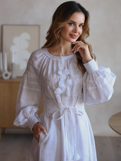 Вишита сукня Golden Trinity модель Pan02 — фото 3 - INTERTOP