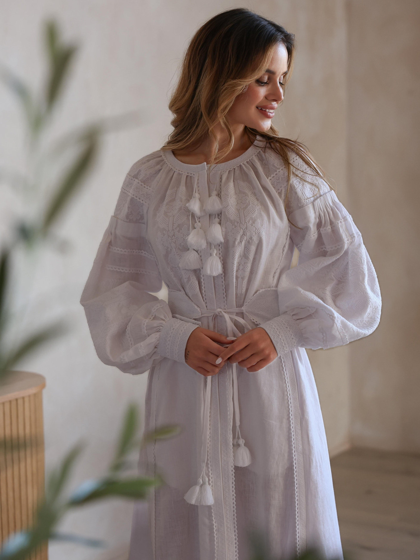 Вишита сукня Golden Trinity модель Pan02 Фото