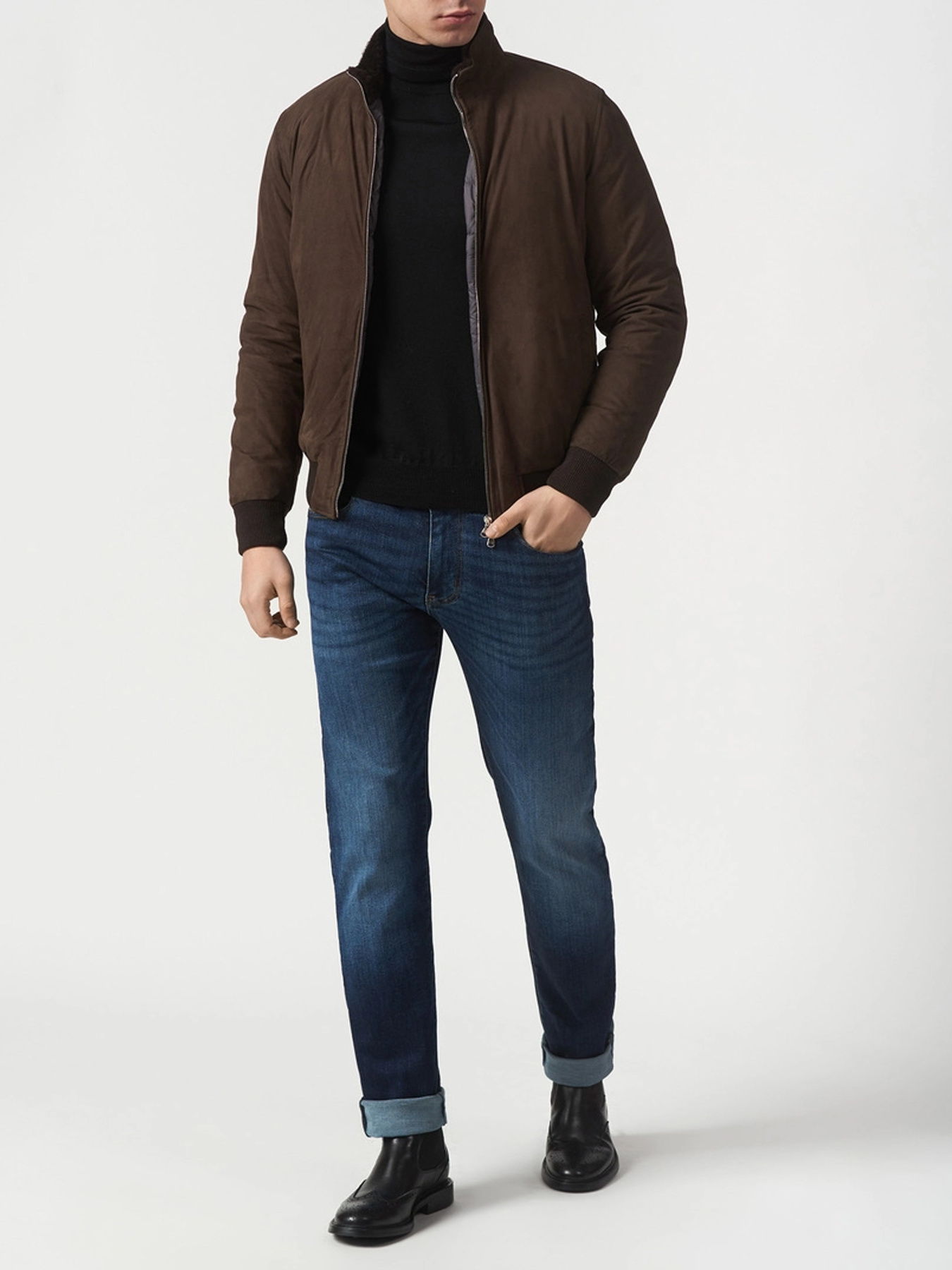 Водолазка BOTTEGA модель BOT4203_BLACK Фото