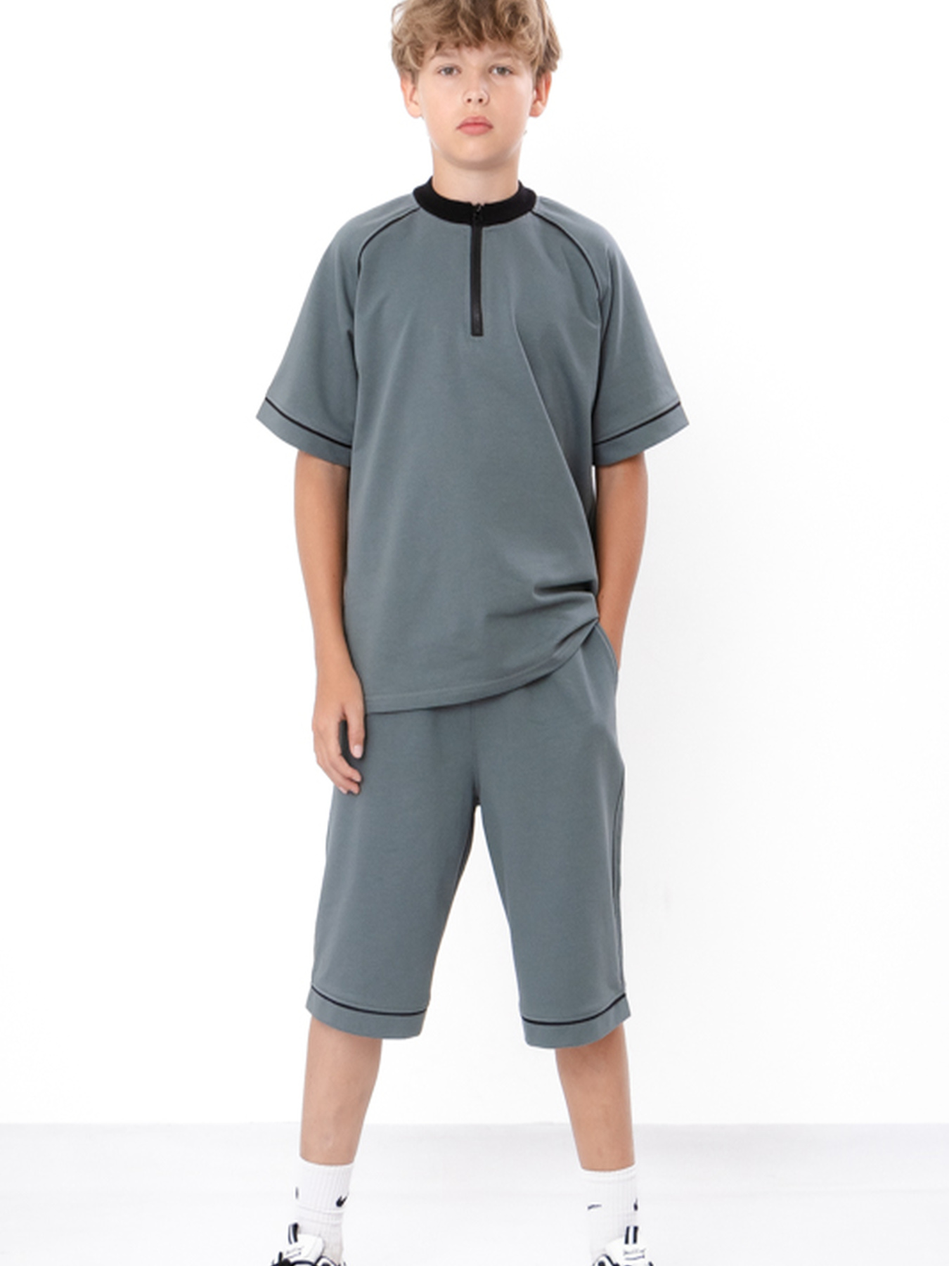 Спортивный костюм Носи своє модель 6477-057-zelenij-graft Фото