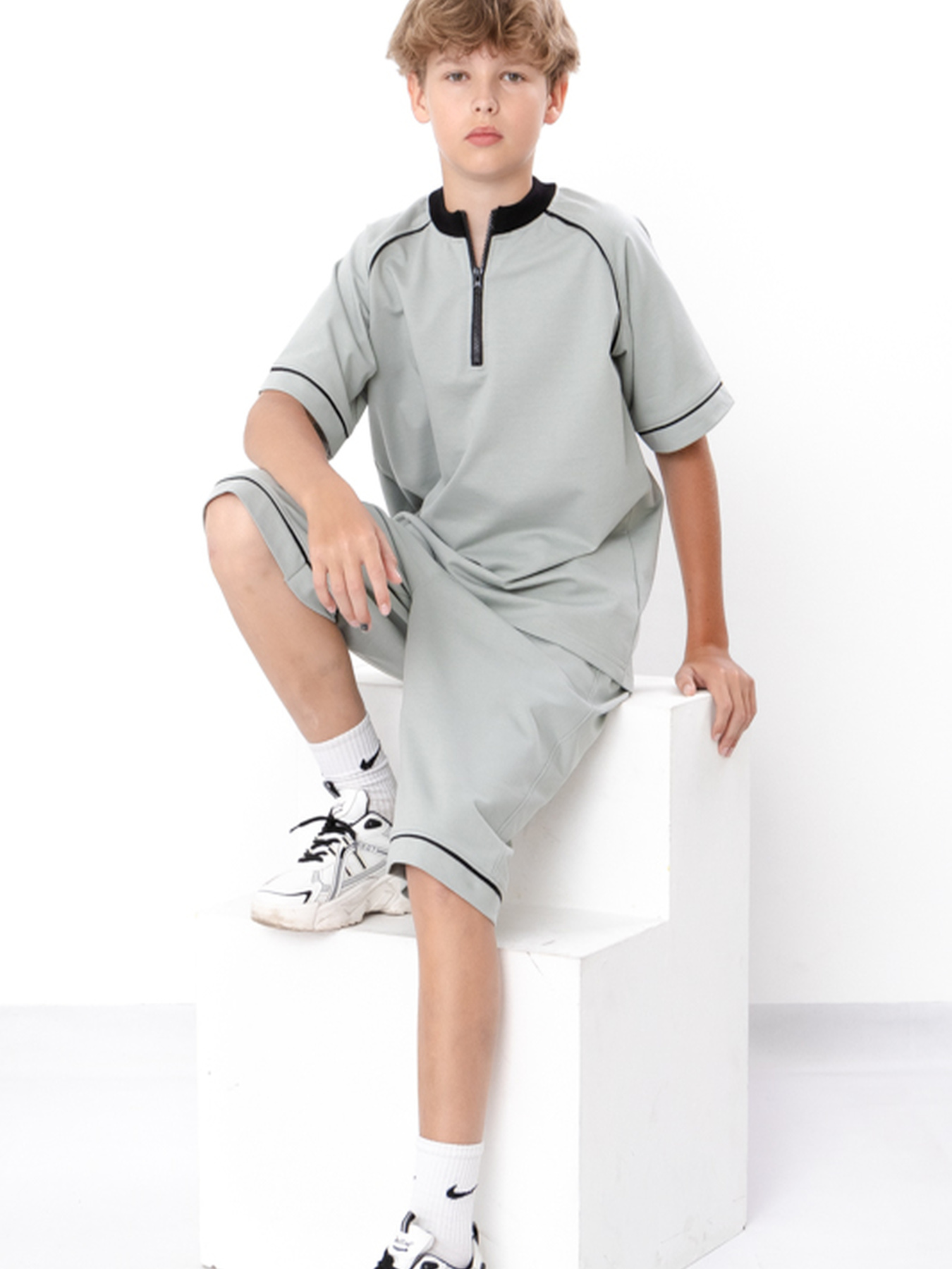 Спортивный костюм Носи своє модель 6477-057-srij-nefrit Фото