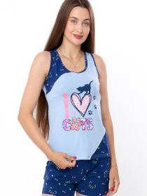 Пижама Носи своє модель 8639-043-33-kicq-chornilxno-sinj Фото