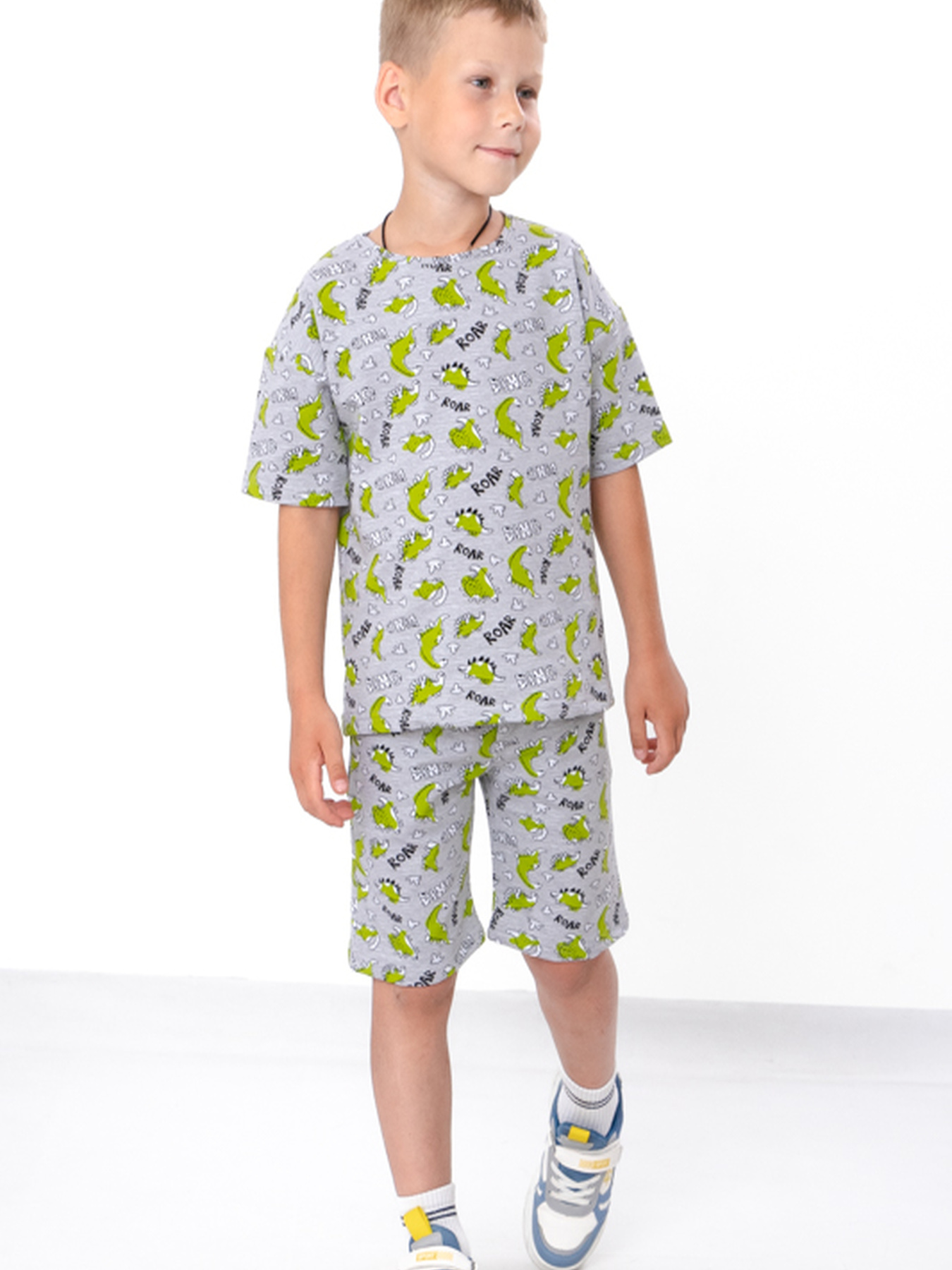 Повсякденний костюм Носи своє модель 6458-055-dinozavri-na-sromu Фото