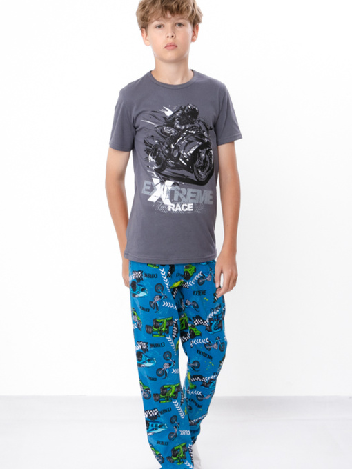 Піжама Носи своє модель 6376-002-33-1-avto-moto-temna-bryuza Фото