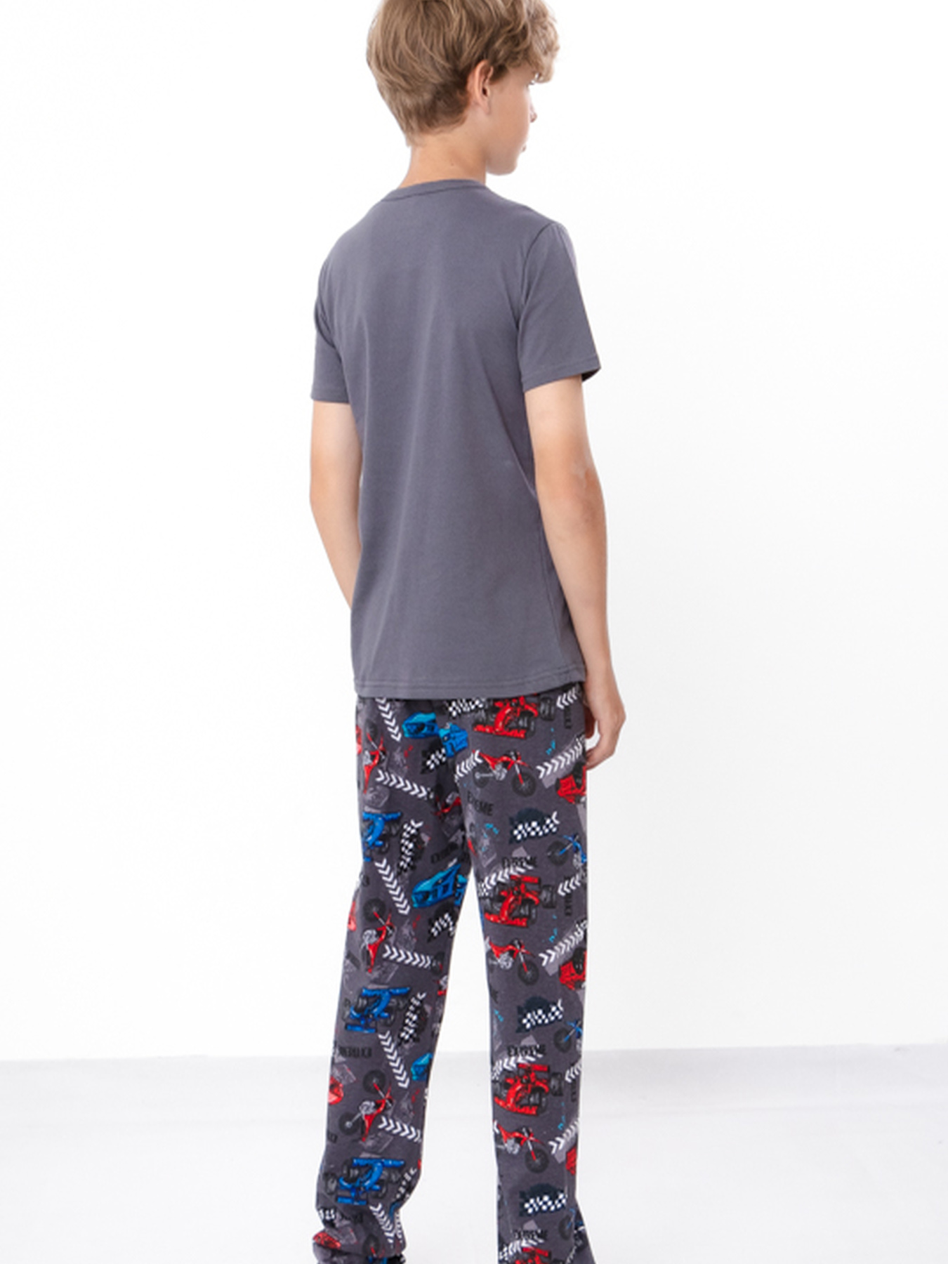 Пижама Носи своє модель 6376-002-33-1-avto-moto-temnij-graft Фото