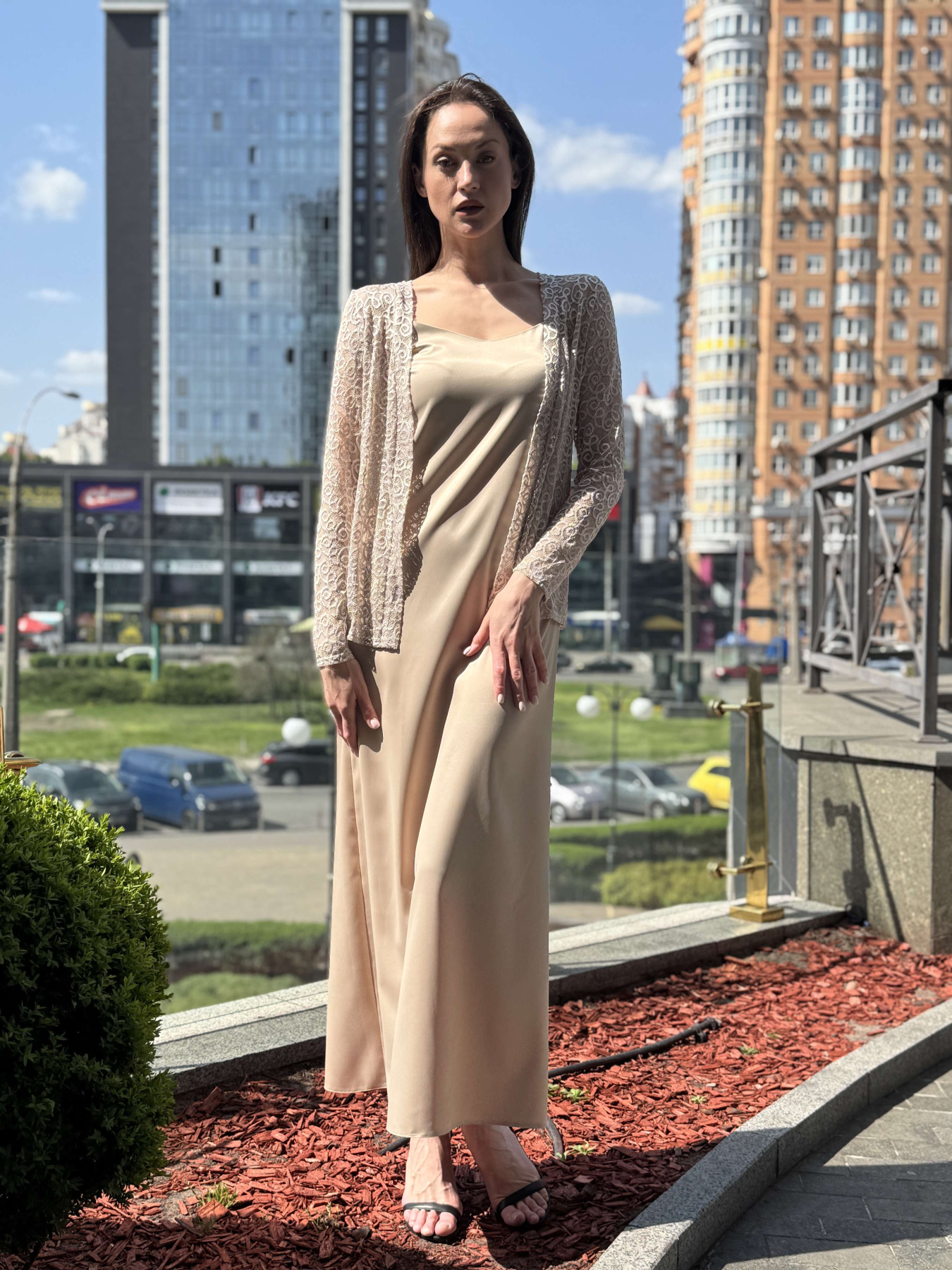 Платье макси CAT ORANGE модель 5825 Фото