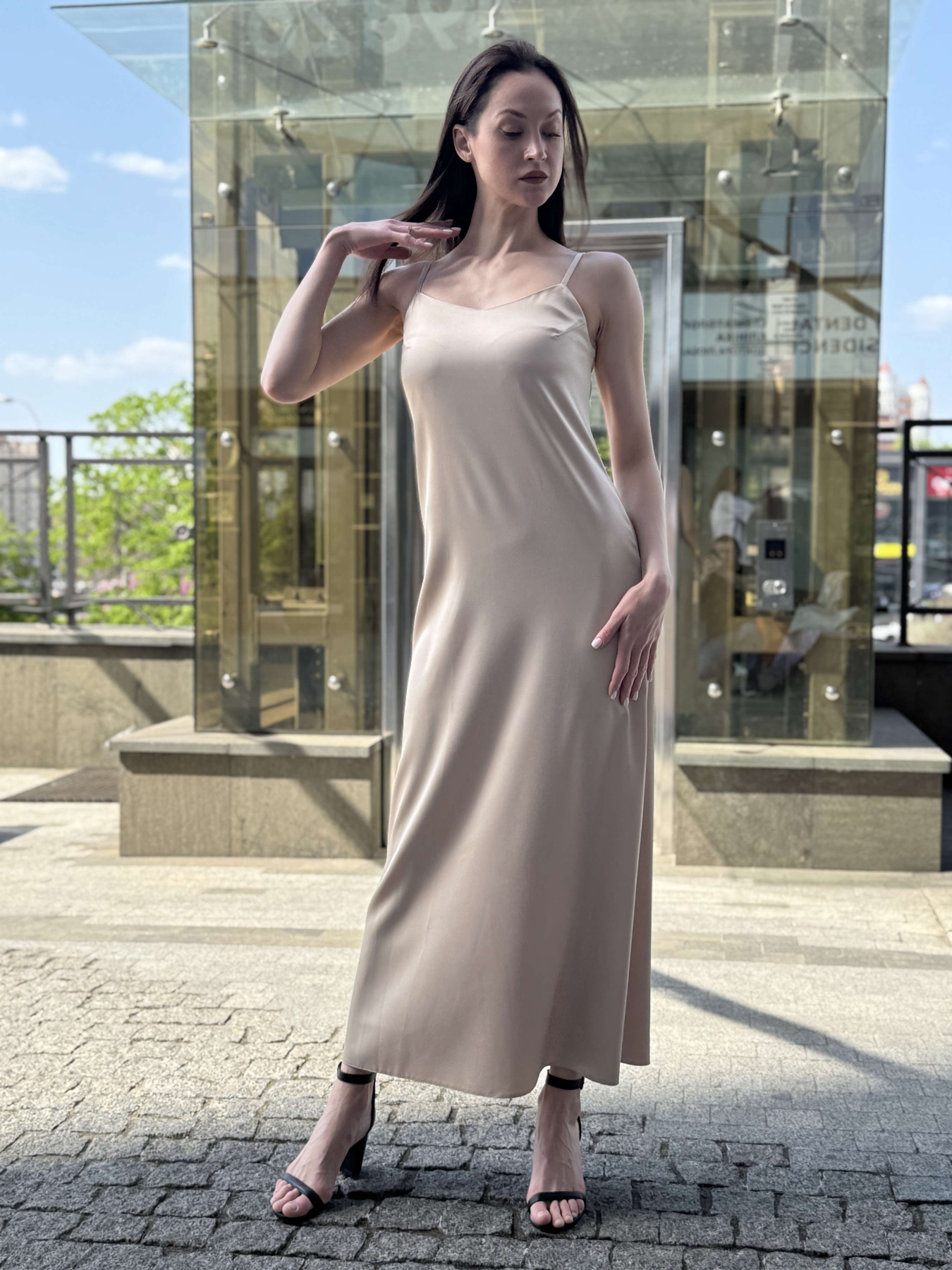 Платье макси CAT ORANGE модель 5825 Фото