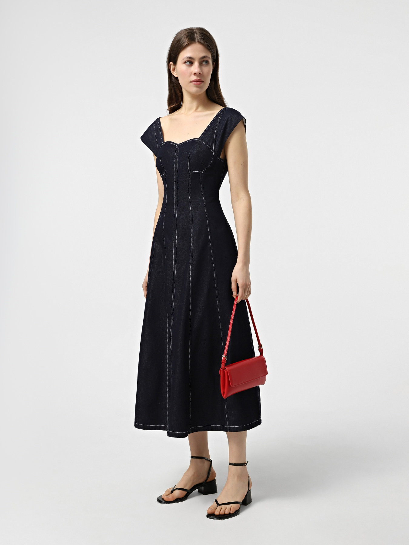 Сарафан A.G.N.A модель AG-1021-NAVY Фото