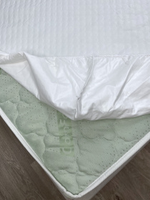 Наматрасник Aqua-stop водонепроницаемый с бортом по периметру Jacquard Ecotton модель 22429 Фото