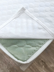 Наматрасник Aqua-stop водонепроницаемый с резинкой по углам Jacquard Ecotton модель 22281 Фото