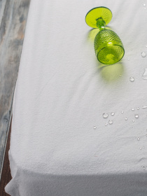 Наматрасник Aqua-stop водонепроницаемый с бортом по периметру махровый Ecotton модель 19681 Фото