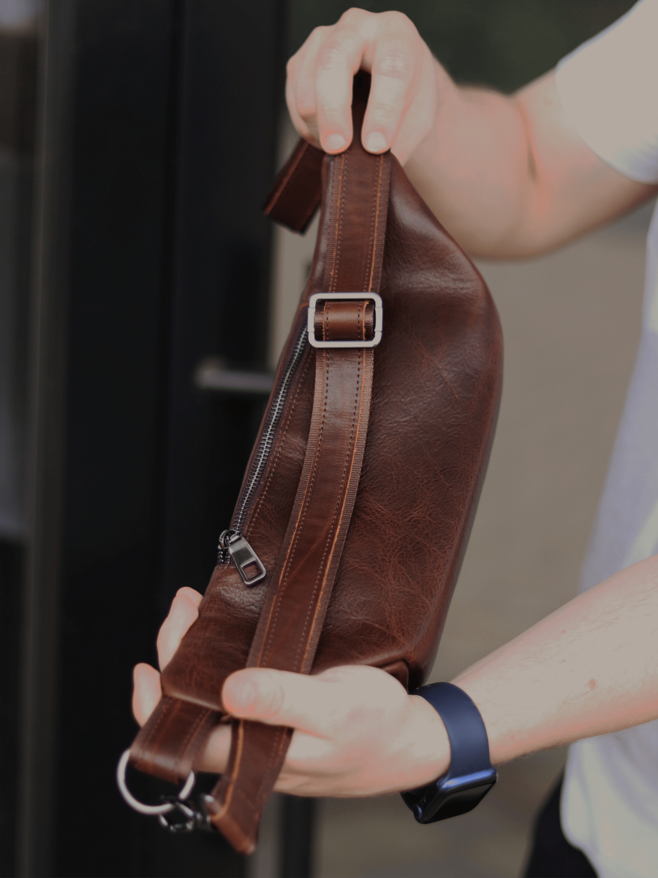 Поясная сумка Legessy модель SORENTO_233_BROWN Фото