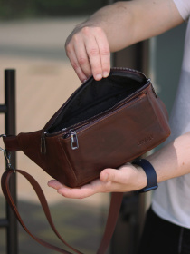 Поясная сумка Legessy модель SORENTO_233_BROWN Фото