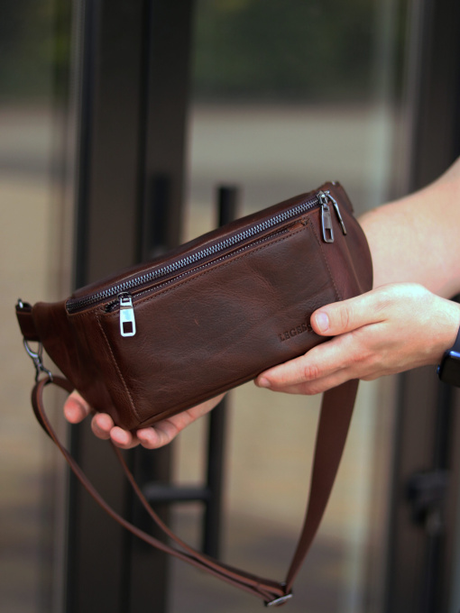 Поясная сумка Legessy модель SORENTO_233_BROWN Фото