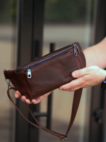 Поясная сумка Legessy модель SORENTO_233_BROWN Фото