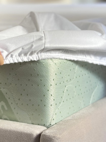 Наматрасник Aqua-stop водонепроницаемый с бортом по периметру Ecotton модель 18917 Фото