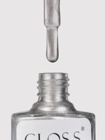 Лак для стемпинга GLOSS Stamping polish 04, серый перламутровый GLOSS COMPANY модель 4823271409701 Фото