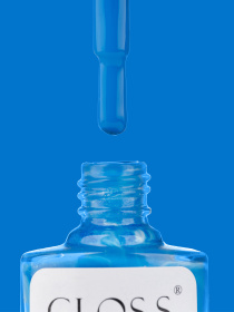 Лак для стемпинга GLOSS Stamping polish 08, синий GLOSS COMPANY модель 4823271409749 Фото