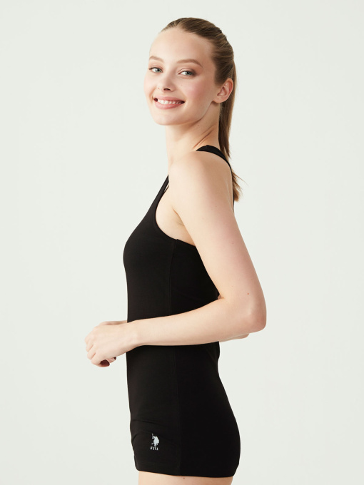 Майка US Polo модель P66001B Фото