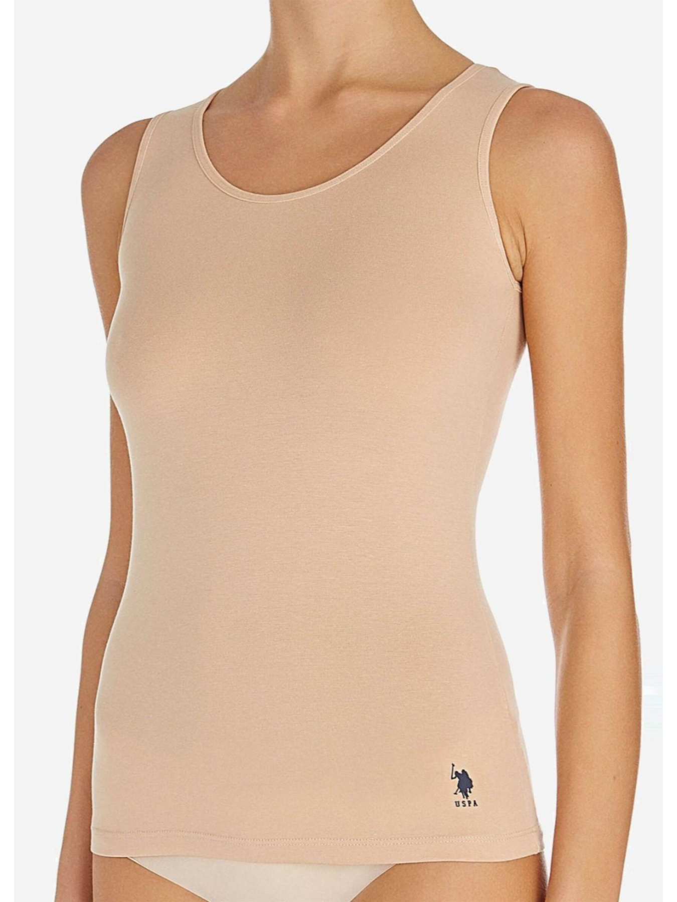 Майка US Polo модель P66005S Фото